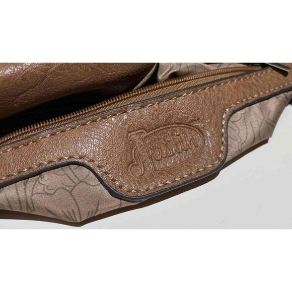 Justin Women's Small Crossbody Leather Purse - Picture 8 of 12